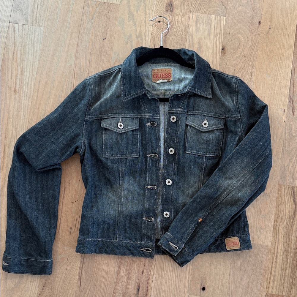 Guess Dark Wash Denim Jacket
